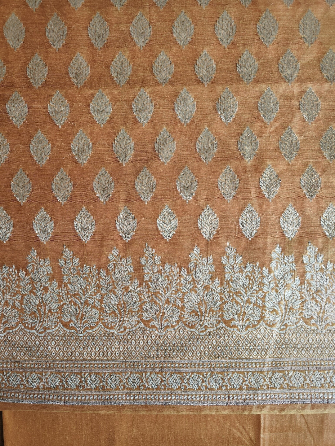 Banarasi Chanderi Silk Unstitched Salwar Suit