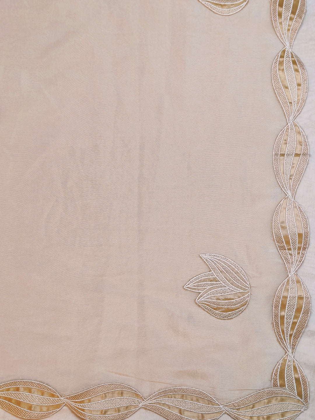 Shimmer Silk Embroidery Unstitched Salwar Suit