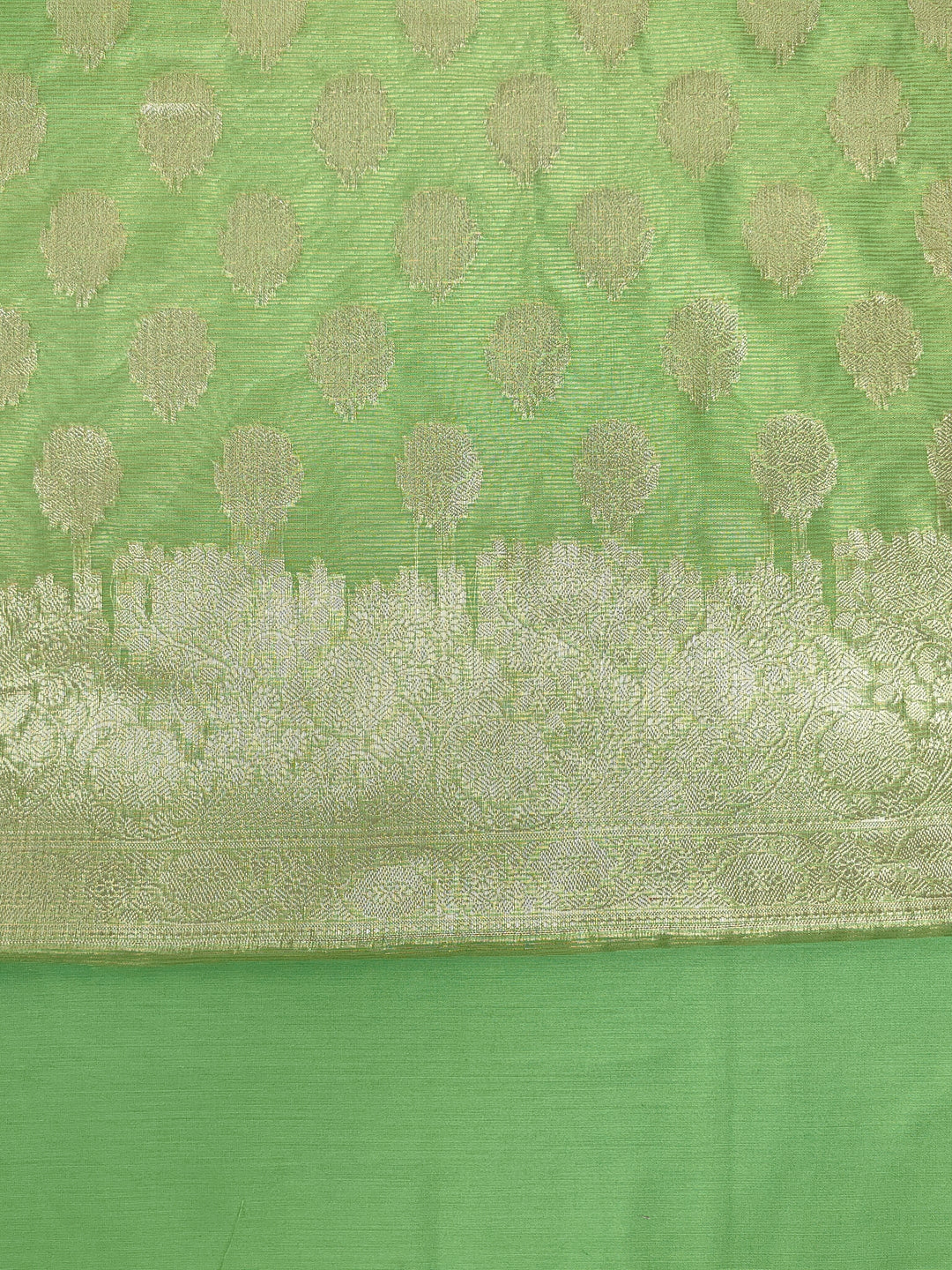 Banarasi Woven Chanderi Silk Unstitched Salwar Suit