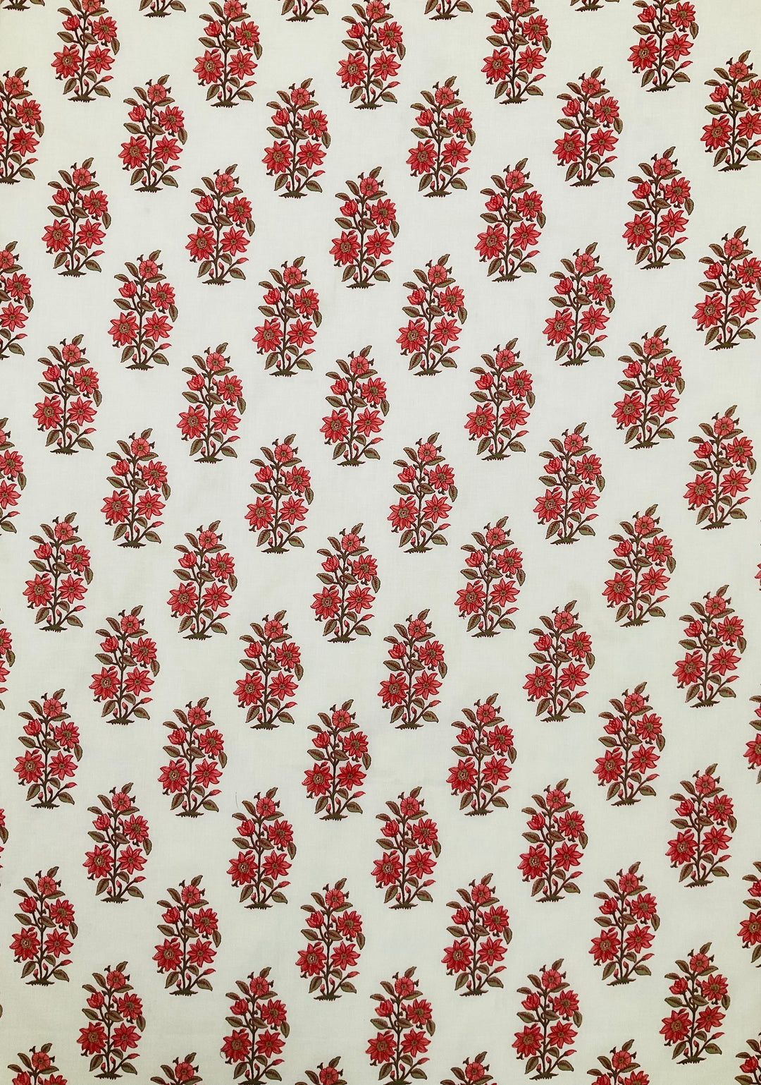 Pure Cotton Block Printed Fabric-42911