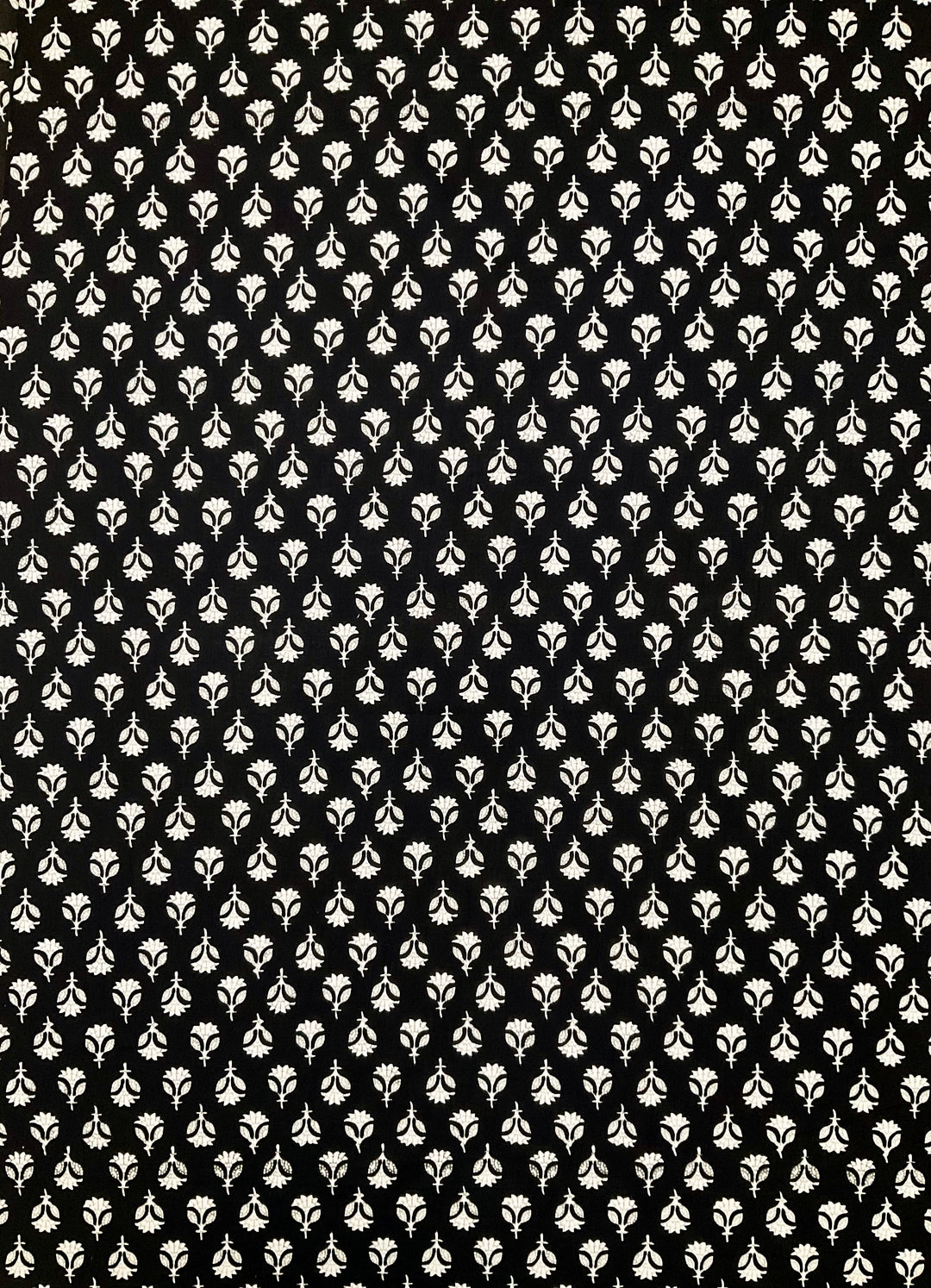 Pure Cotton Block Printed Fabric -45259