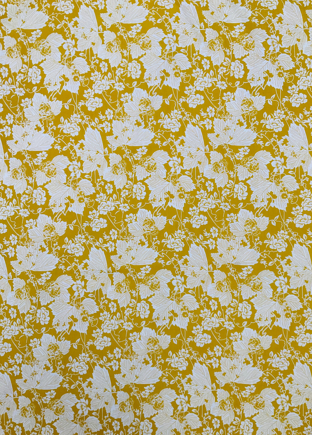 Pure Cotton Block Printed Fabric-45246