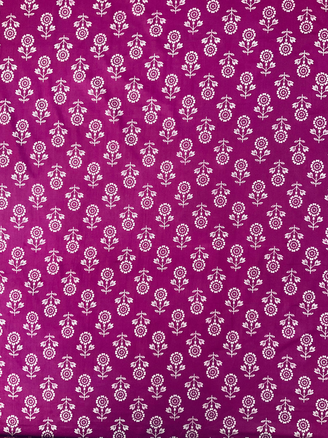 Pure Cotton Block Printed Fabric-45257