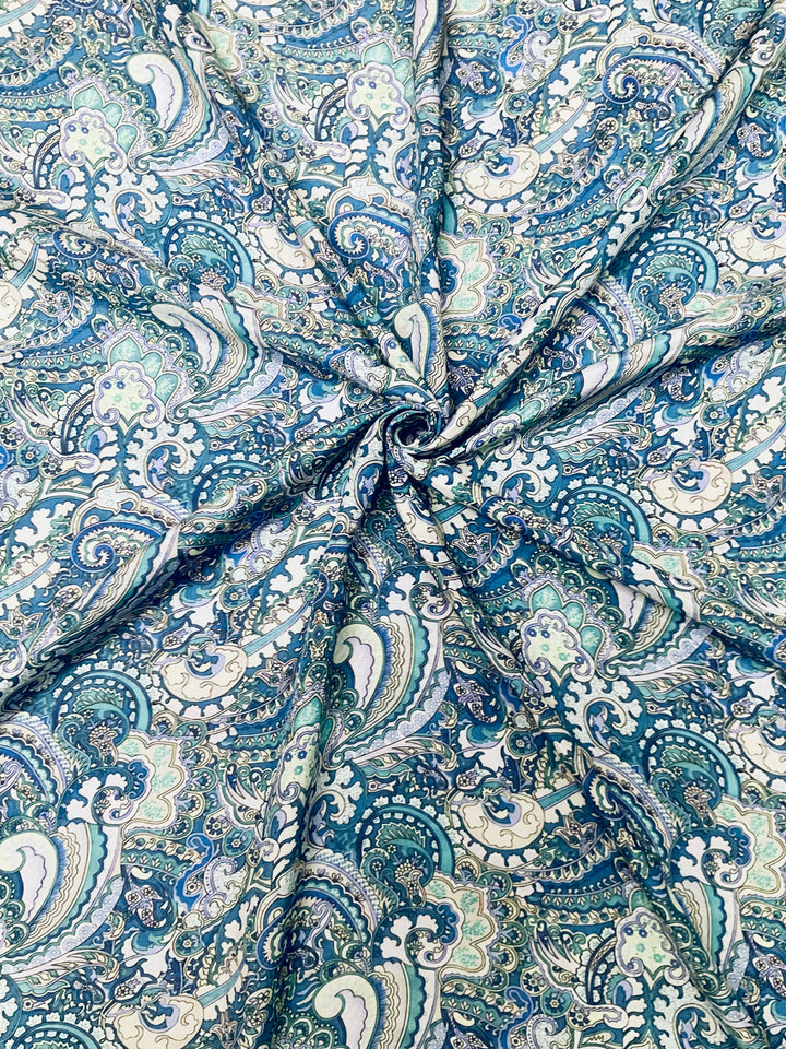 Pure Muslin Printed Fabric-45814