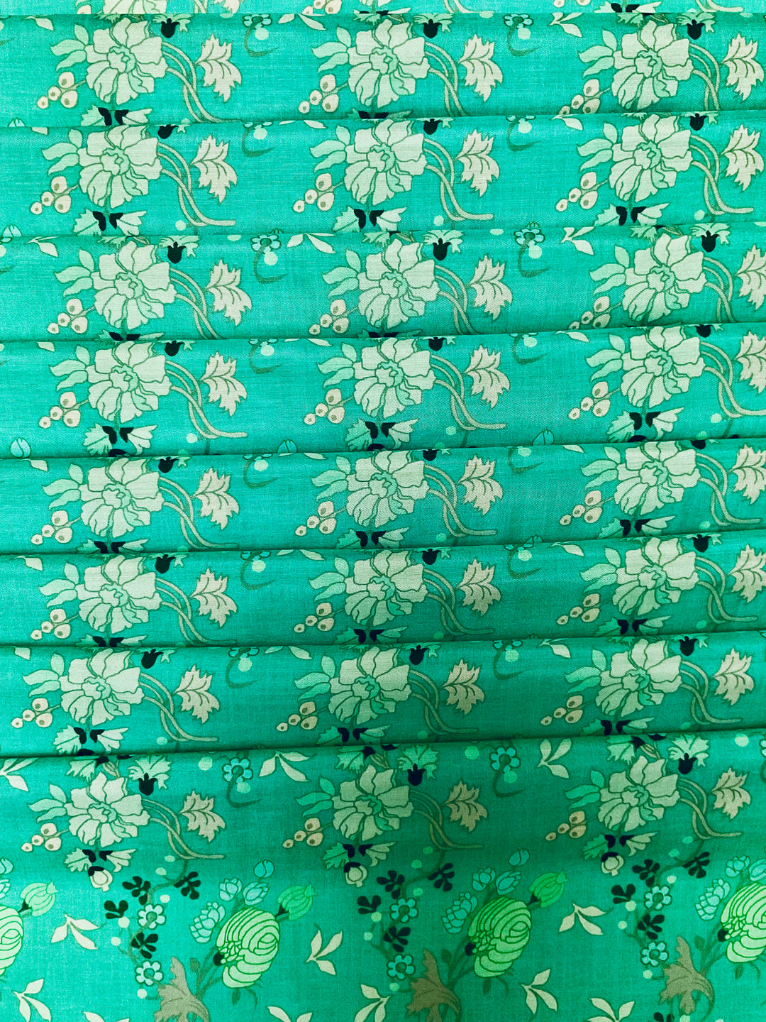 Pure Muslin Printed Fabric-42982