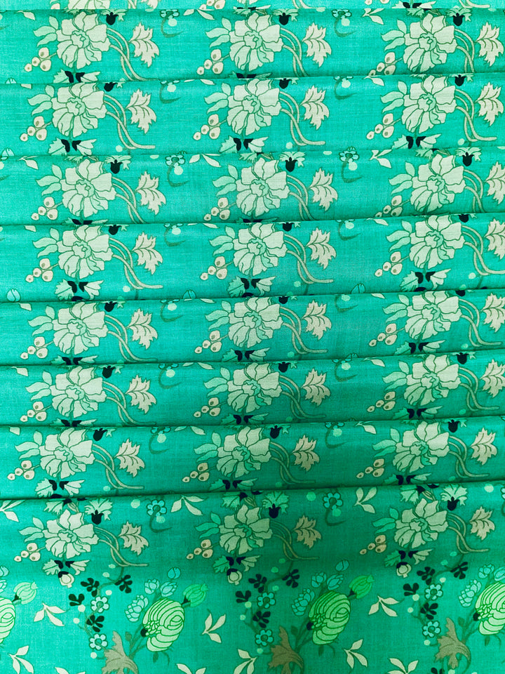 Pure Muslin Printed Fabric-42982