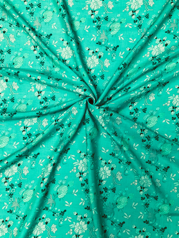 Pure Muslin Printed Fabric-42982