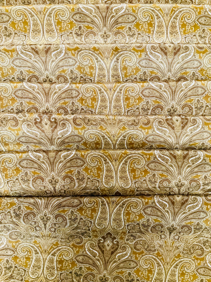 Pure Crepe Floral Printed Fabric-45835