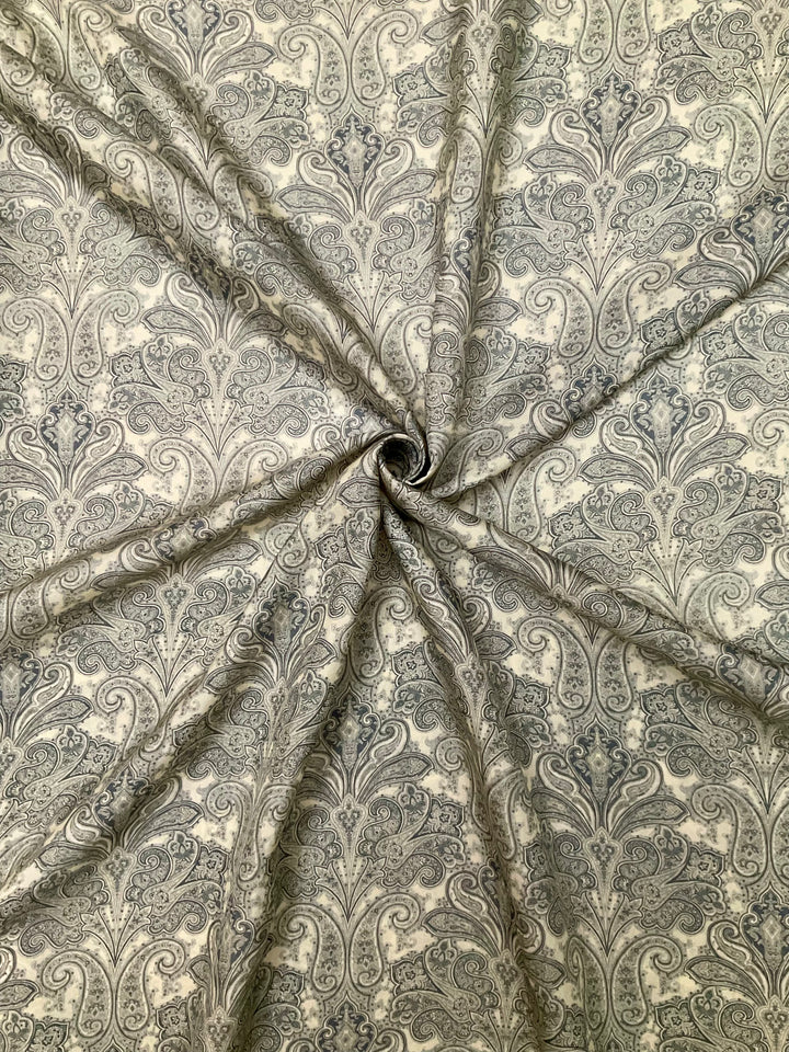 Handloom Silk Floral Printed Fabric-45902