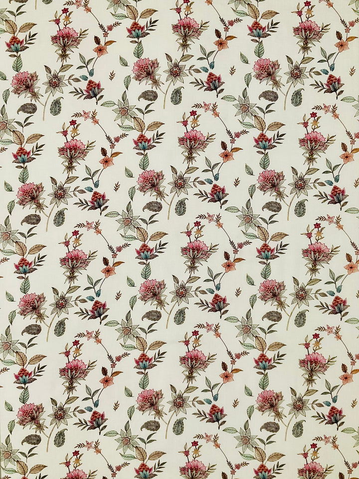 Pure Cotton Floral Printed Fabric-45898