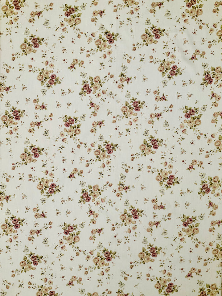 Pure Cotton Floral Printed Fabric-45929