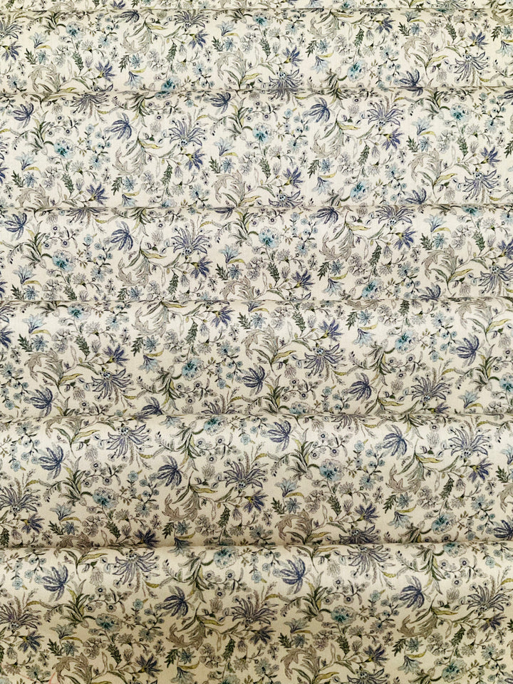 Pure Cotton Floral Printed Fabric-45927