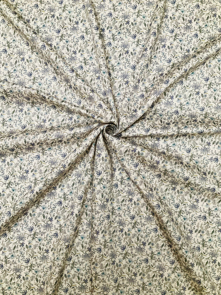 Pure Cotton Floral Printed Fabric-45927