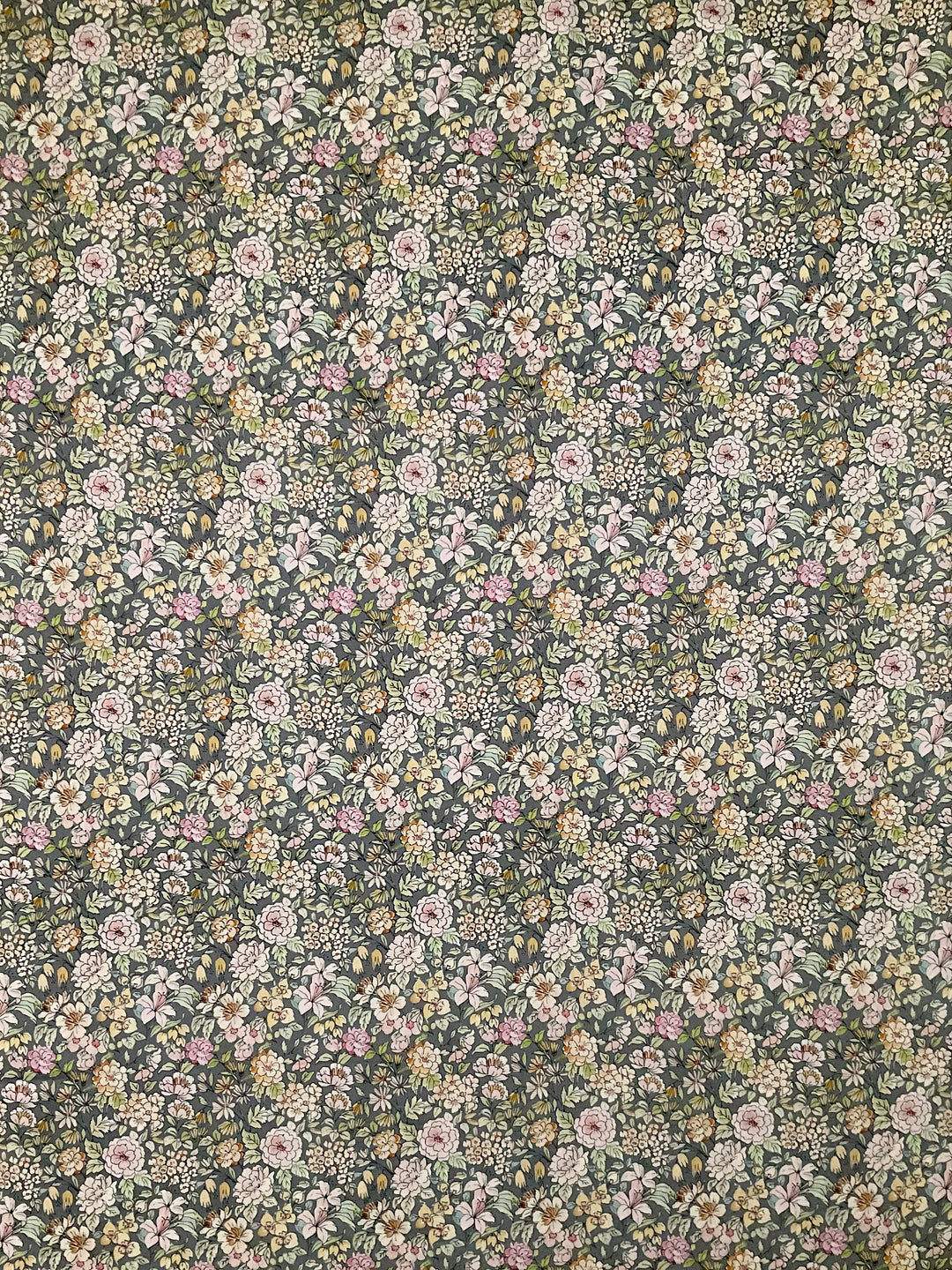 Pure Cotton Floral Printed Fabric-45926