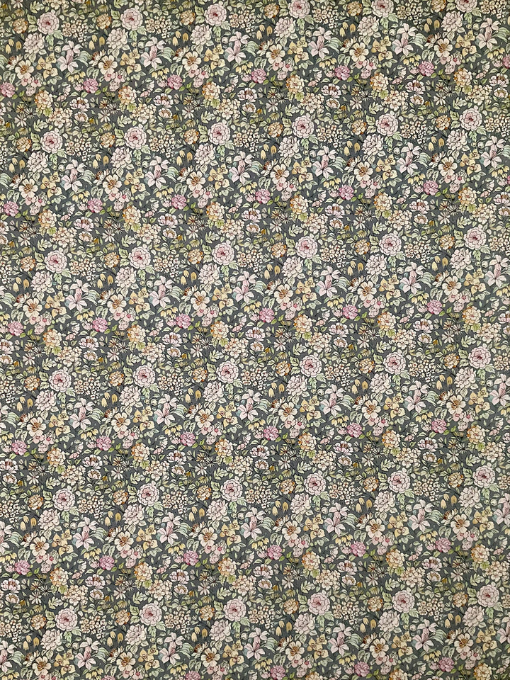 Pure Cotton Floral Printed Fabric-45926