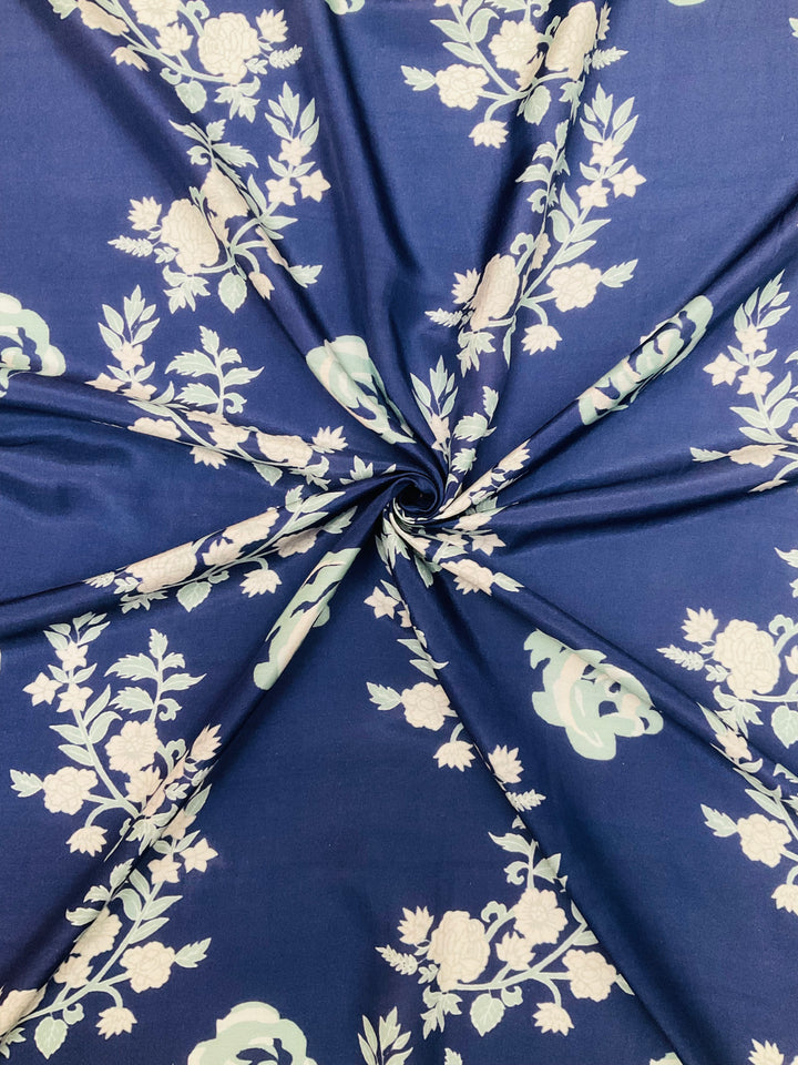 Pure Muslin Printed Fabric-46073