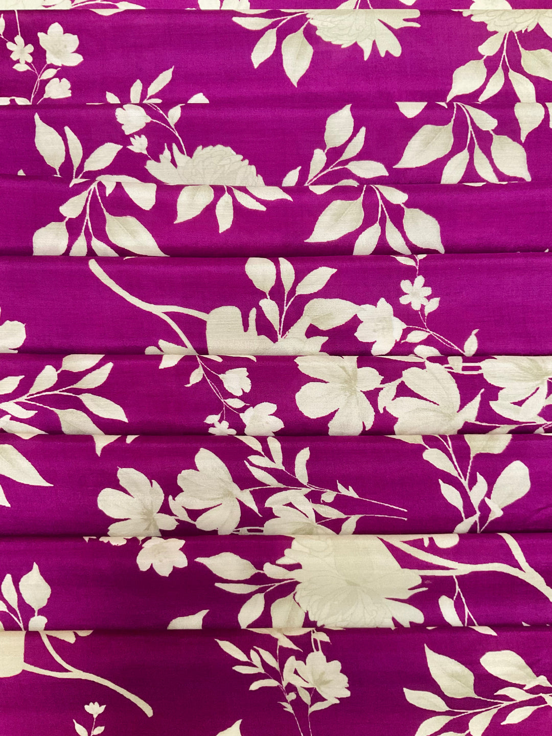 Pure Muslin Block Printed Fabric-46076