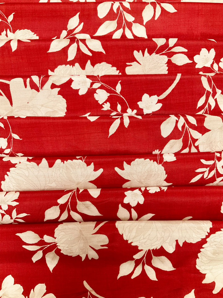Pure Muslin Printed Fabric-46070