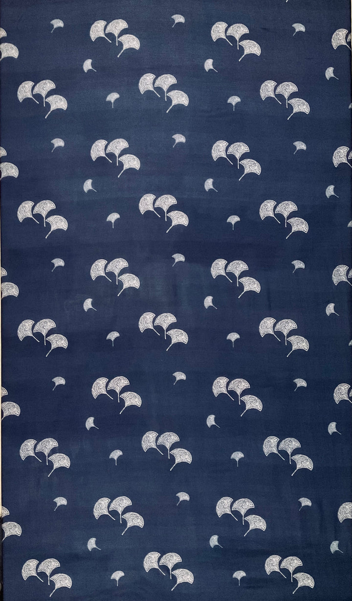 Pure Muslin Printed Fabric-46077