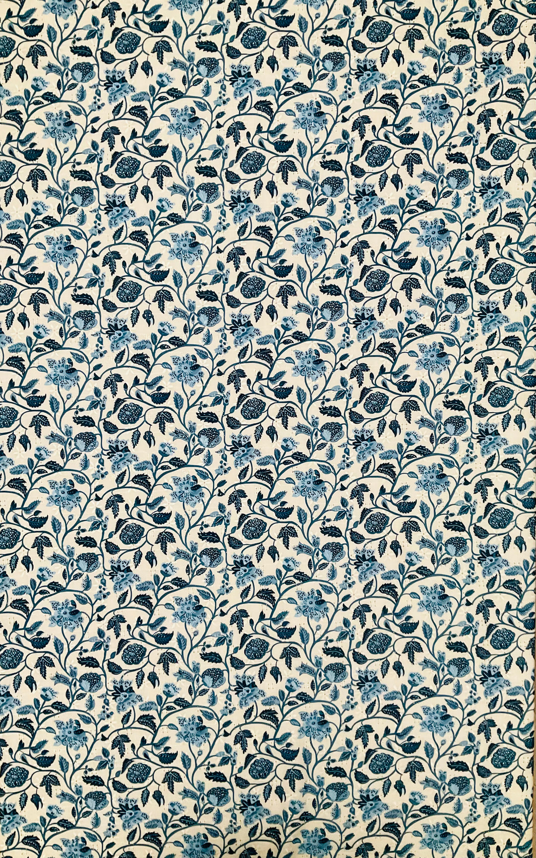 Pure Cotton Printed Embroidery Fabric-46108