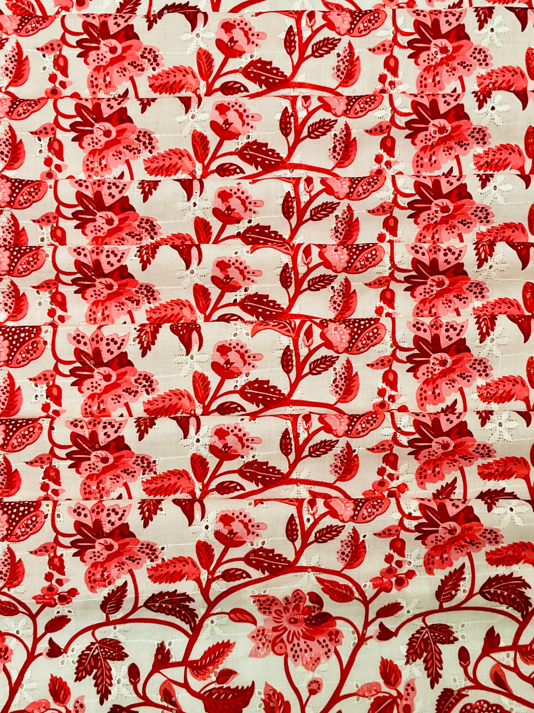 Pure Cotton Printed Embroidery Fabric-46107