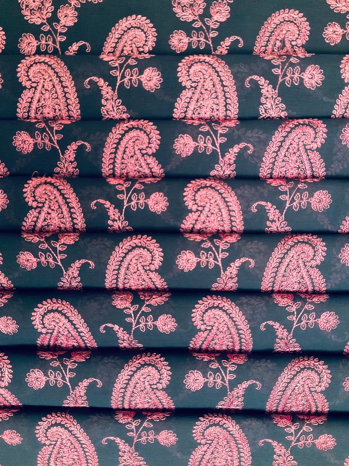 Pure Cotton Floral Printed Fabric-46448