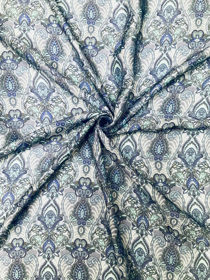 Pure Muslin Printed Fabric-38918