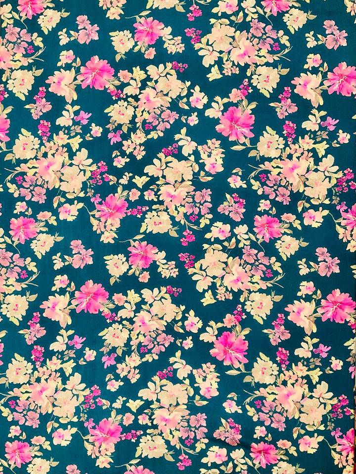 Pure Muslin Printed Fabric-39088
