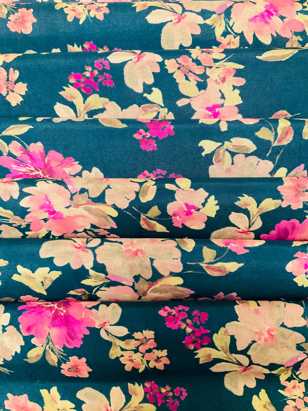 Pure Muslin Printed Fabric-39088