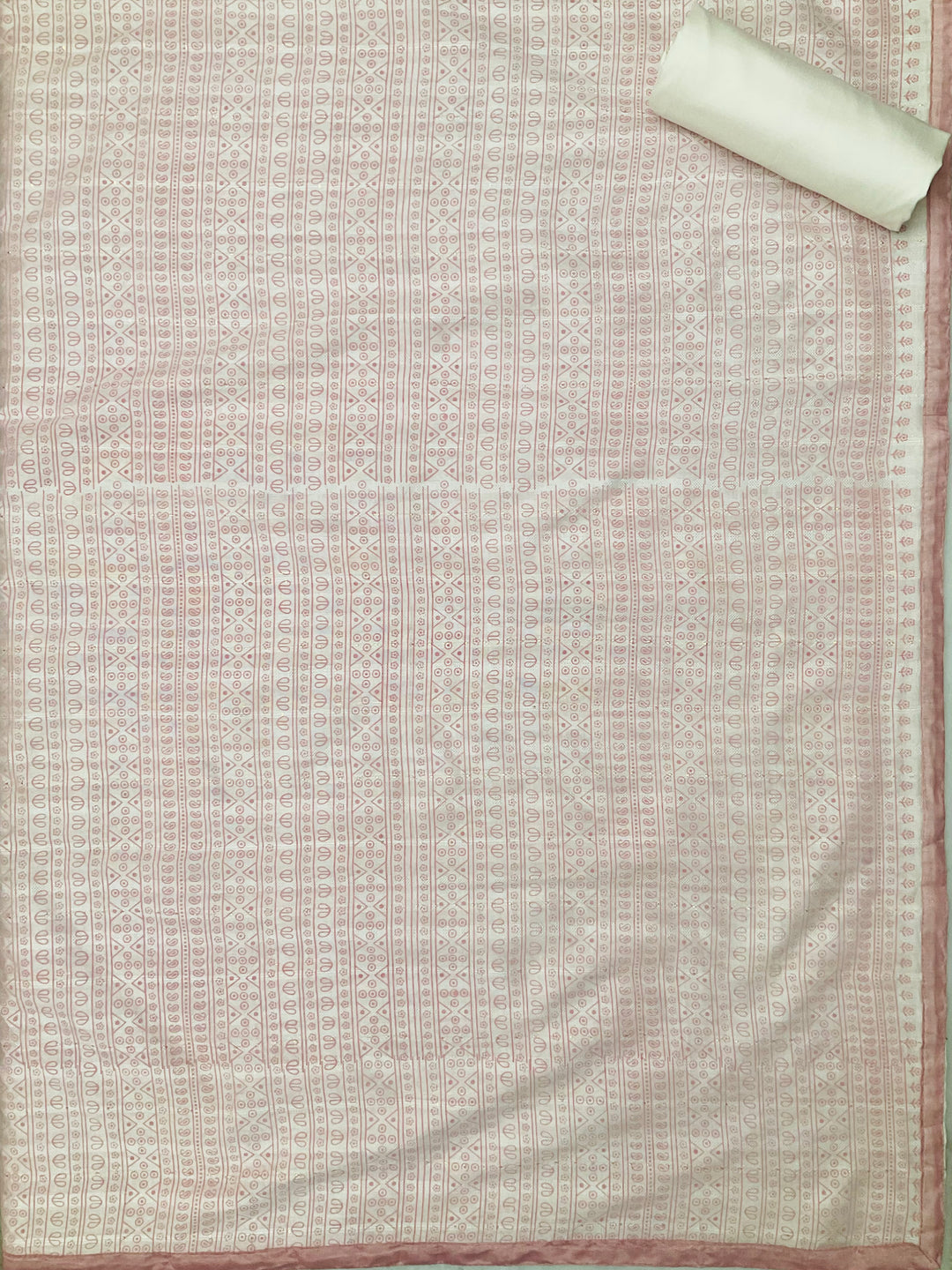 Chanderi Silk Embroidered Unstiched Suit -46938