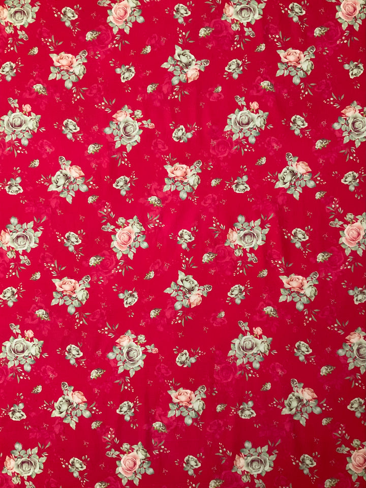 Pure Cotton Plain Fabric-53875 Pink