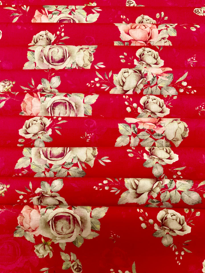 Pure Cotton Plain Fabric-53875 Pink