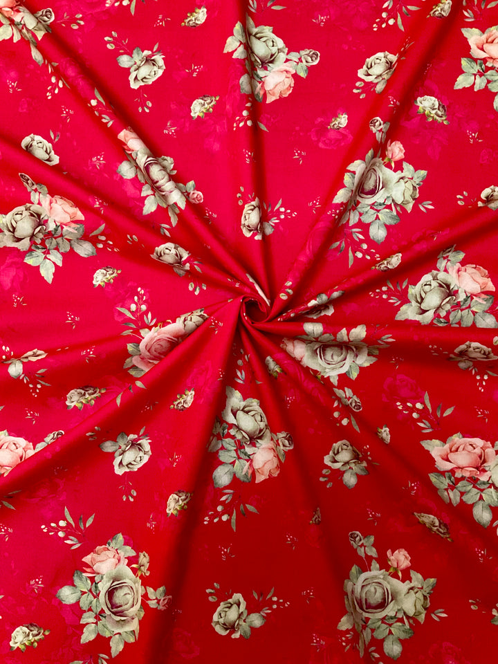 Pure Cotton Plain Fabric-53875 Pink