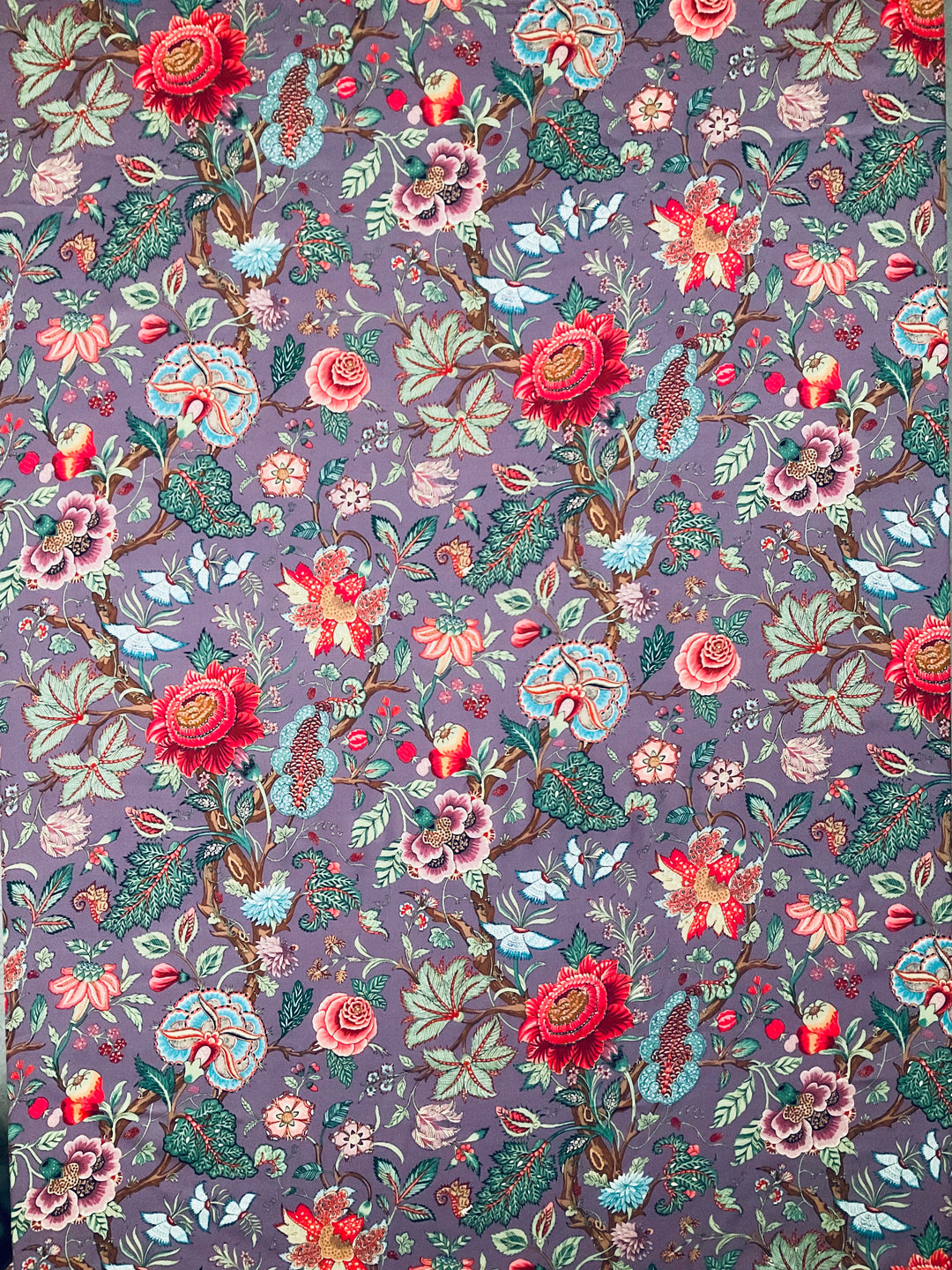 Pure Modal Plain Fabric-53858 Purple