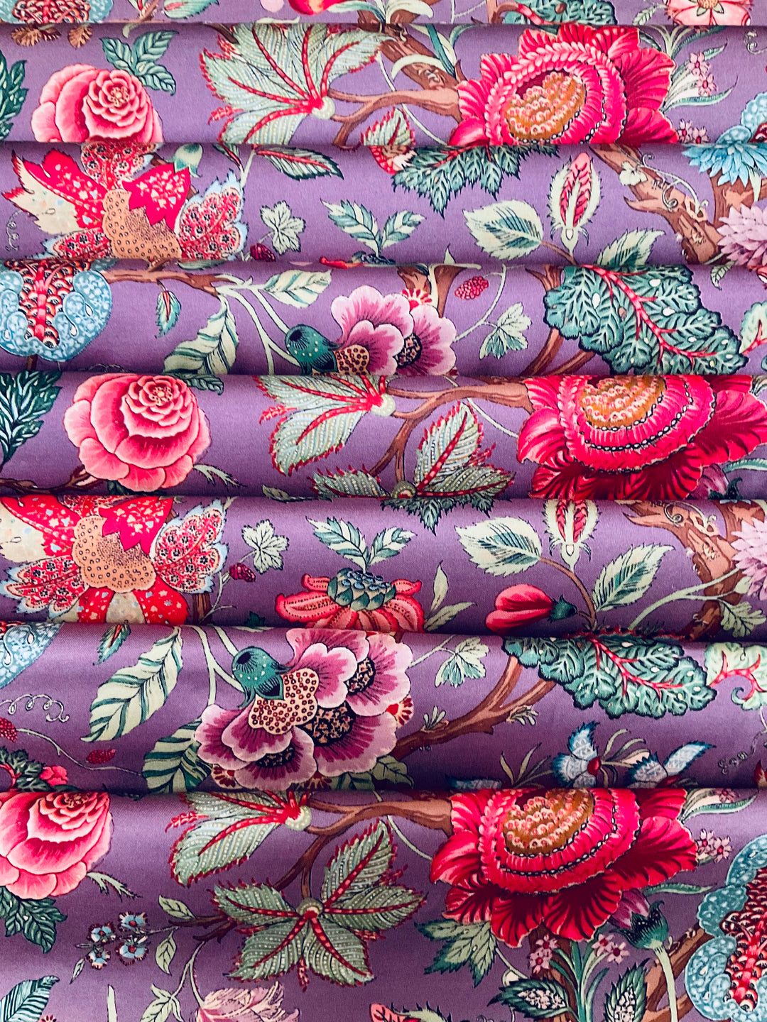 Pure Modal Plain Fabric-53858 Purple