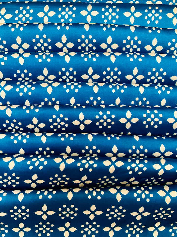 Pure Modal Plain Fabric-53859 Blue
