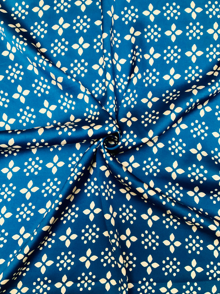 Pure Modal Plain Fabric-53859 Blue