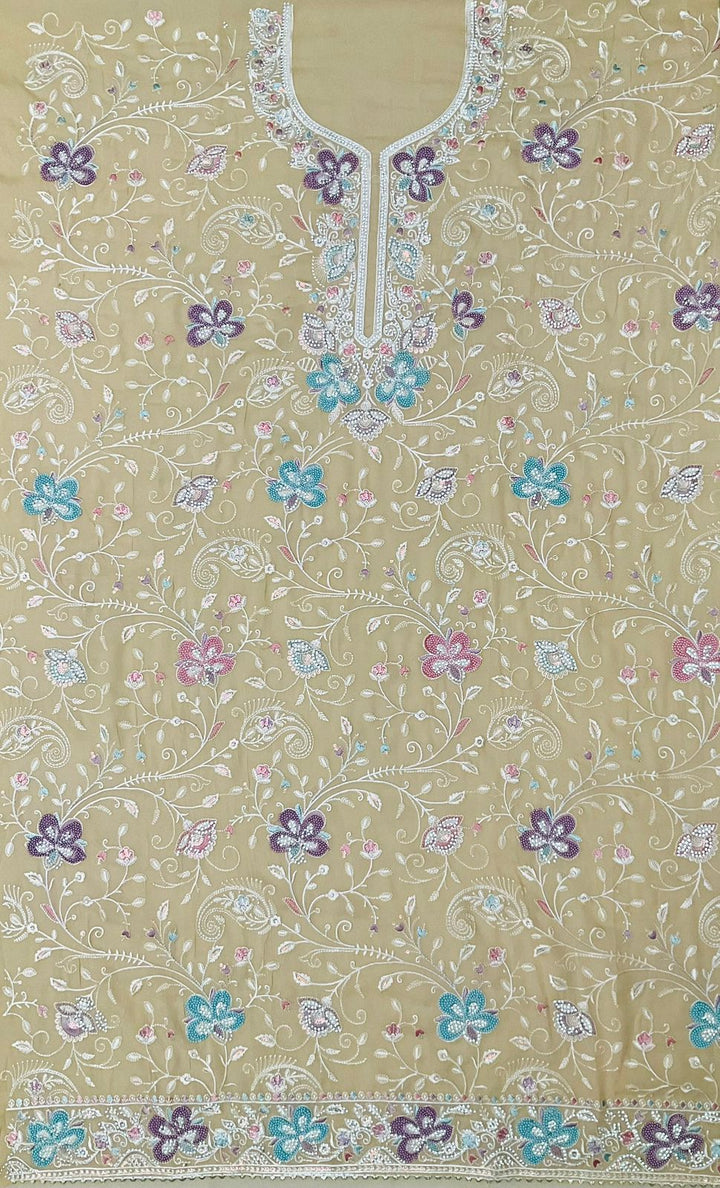 Georgette Embroidered Unstiched Suit -45552