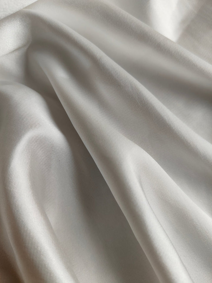 Satin Fabric White Dyeable (28090)