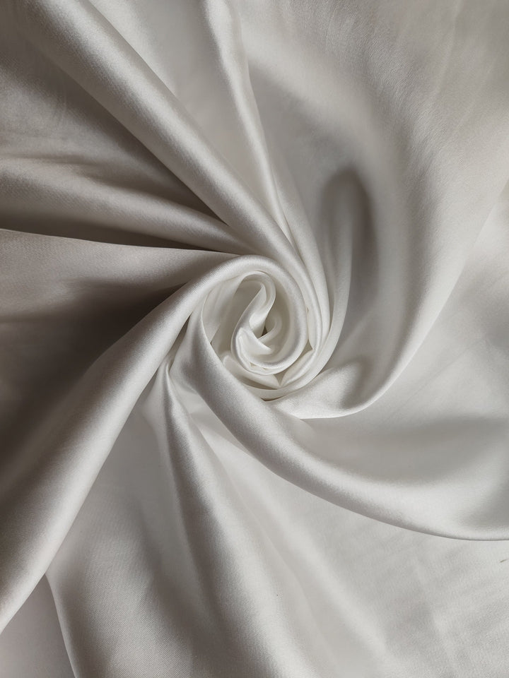 Satin Fabric White Dyeable (28090)