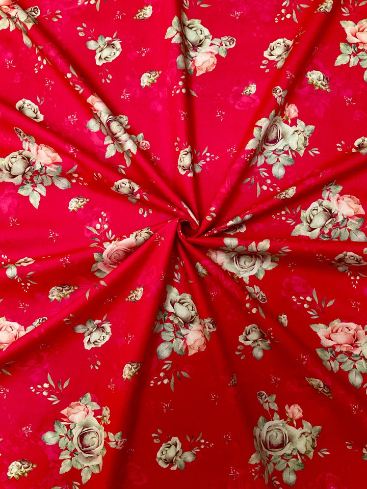 Pure Cotton Plain Fabric-53875 Pink