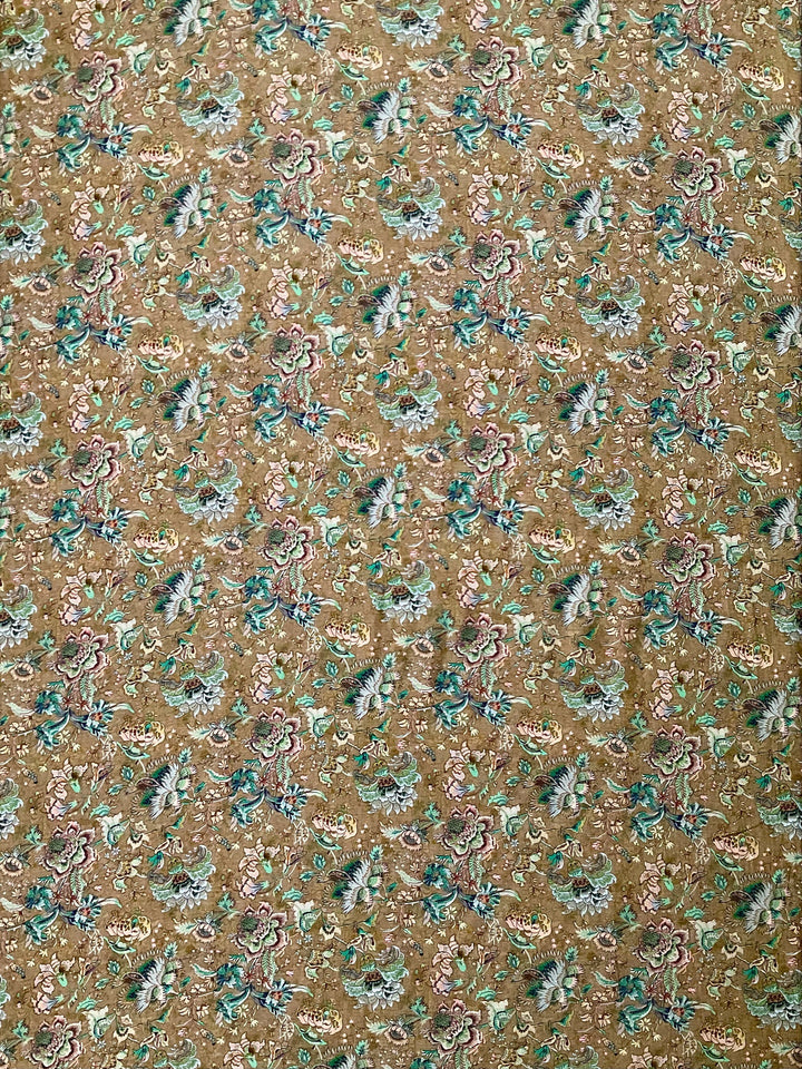 Pure Muslin Printed Fabric (20220)