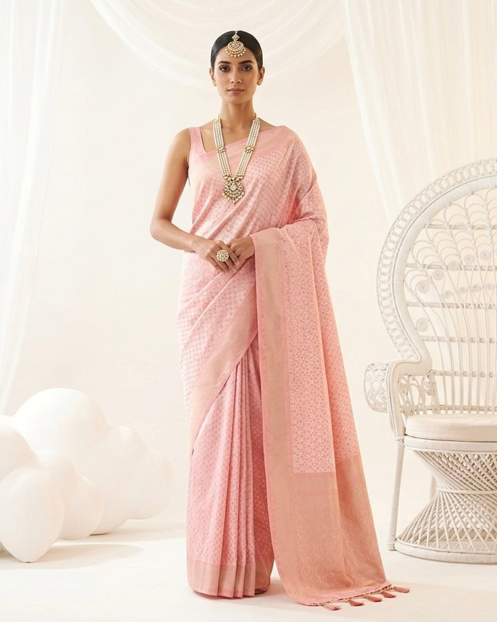 Embroidered Silk Festive Elegance Collection (47470)