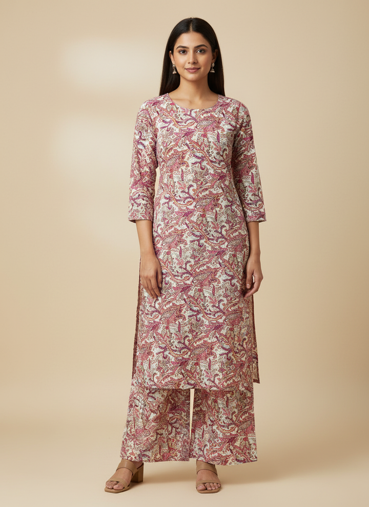 Digitally Printed Cotton Fabric for Everyday Elegance (54284)