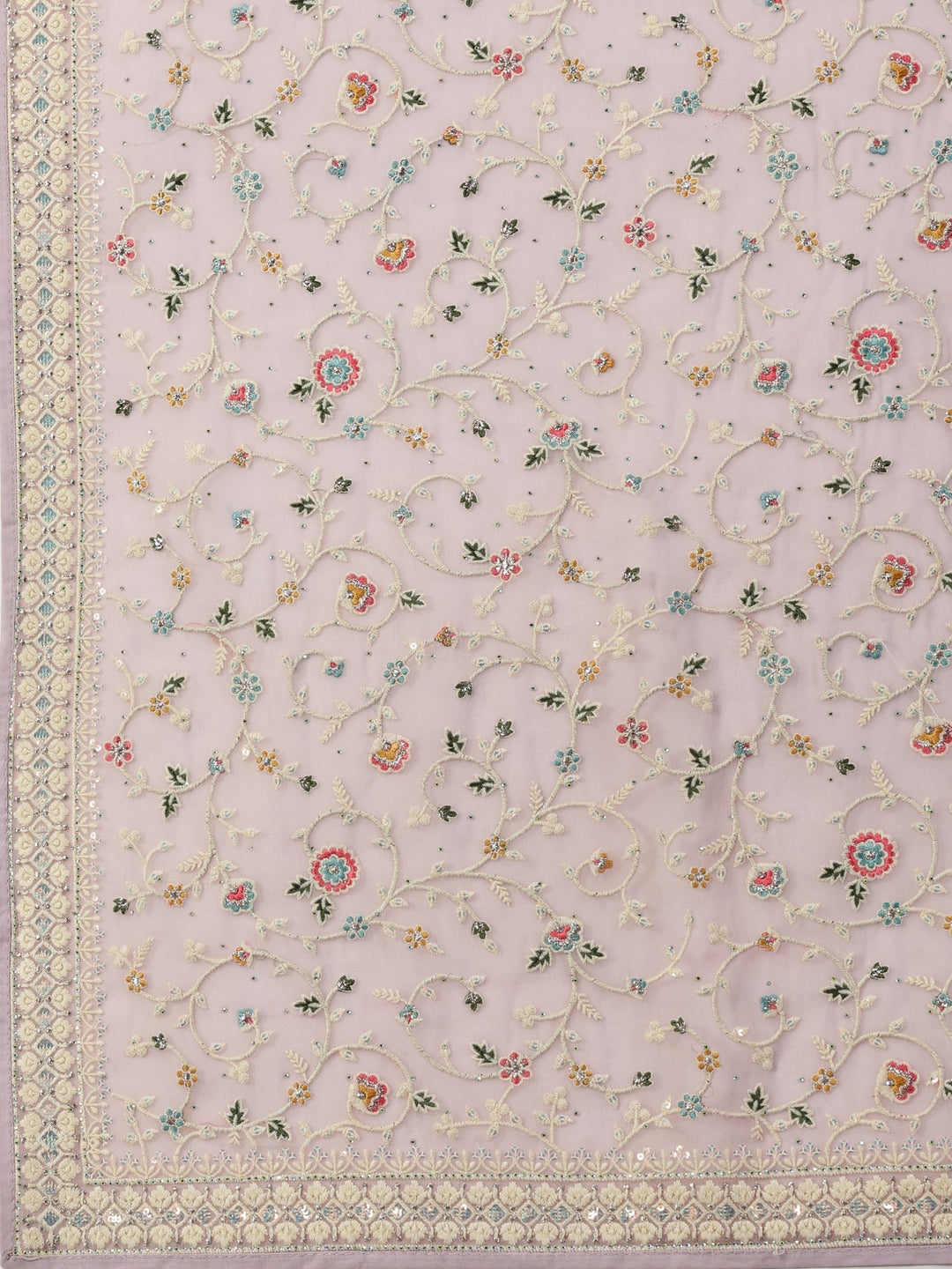 Padmavati - Georgette Thread Embroidered Saree (33819)