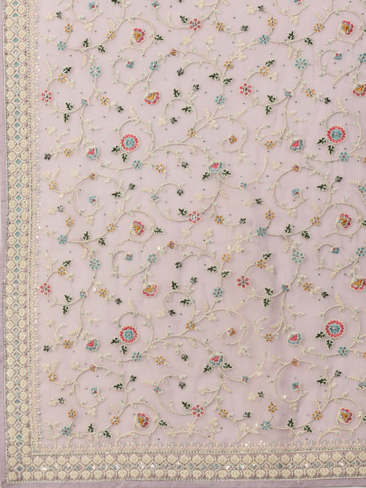 Padmavati - Georgette Thread Embroidered Saree (33819)