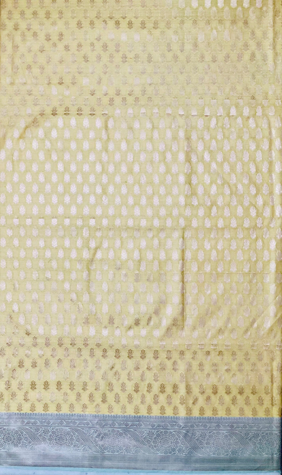 Woven Chanderi Silk Embroidered Unstiched Suit (46185)