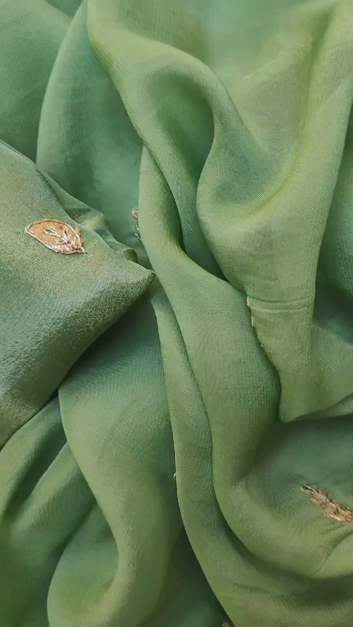 Shimmer Silk Unstitched Salwar Suit